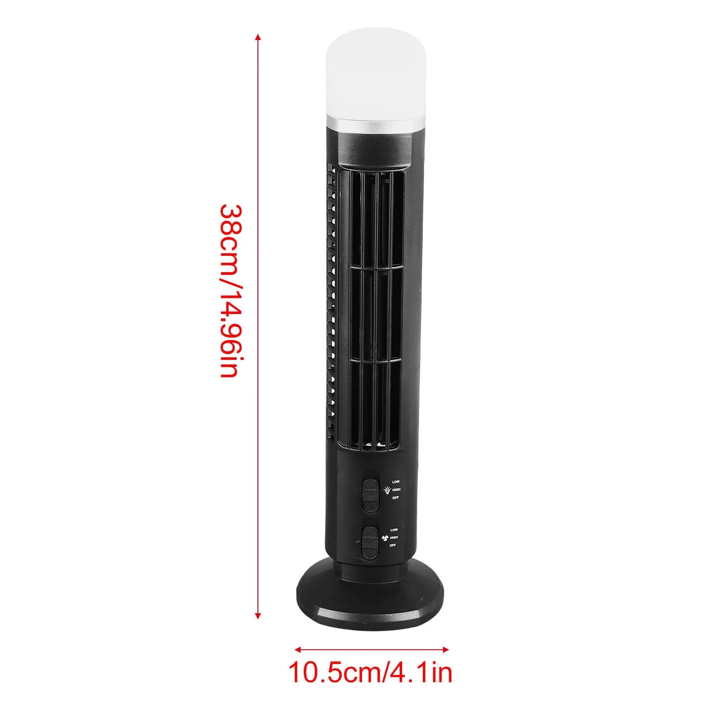Bladeless Cooling Fan Table Fan Tower Bladeless Fan Bladeless Tower Fan Portable USB Desk Fan with Light for Home Bedroom