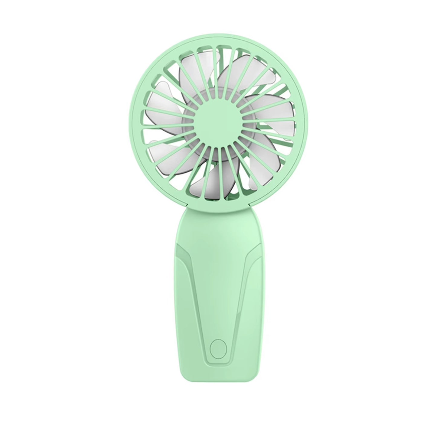 Portable Handheld Fan USB Rechargeable Small Cooling Fan Eyelash Mute Cooler Handheld Fan Strong Wind Mini Handheld Fan