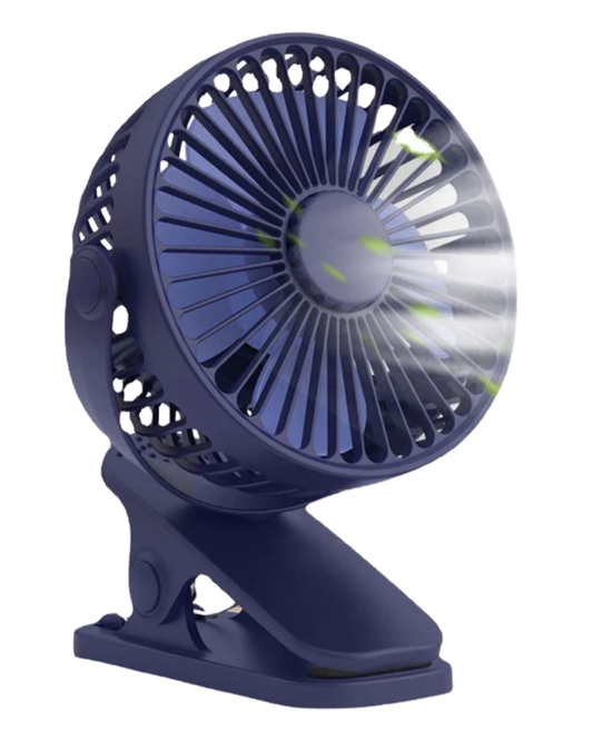 Ventilador de clip-portatil y versátil