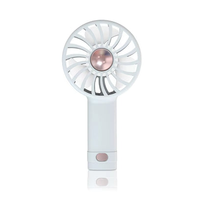 USB Charging Handheld Mini Fan Student Small Fan Portable Pocket Fan Desktop Fan Silent Small Fan Wind Power Built-In Aromathera
