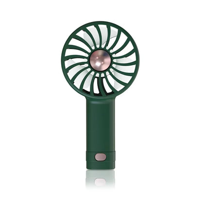 USB Charging Handheld Mini Fan Student Small Fan Portable Pocket Fan Desktop Fan Silent Small Fan Wind Power Built-In Aromathera