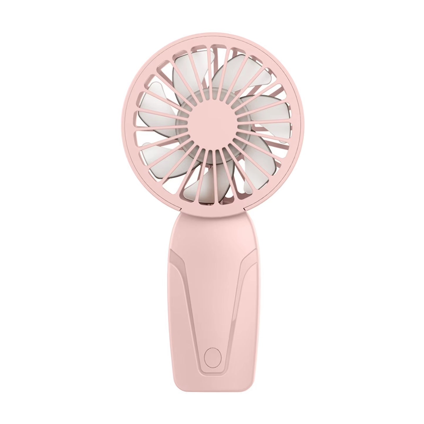 Portable Handheld Fan USB Rechargeable Small Cooling Fan Eyelash Mute Cooler Handheld Fan Strong Wind Mini Handheld Fan
